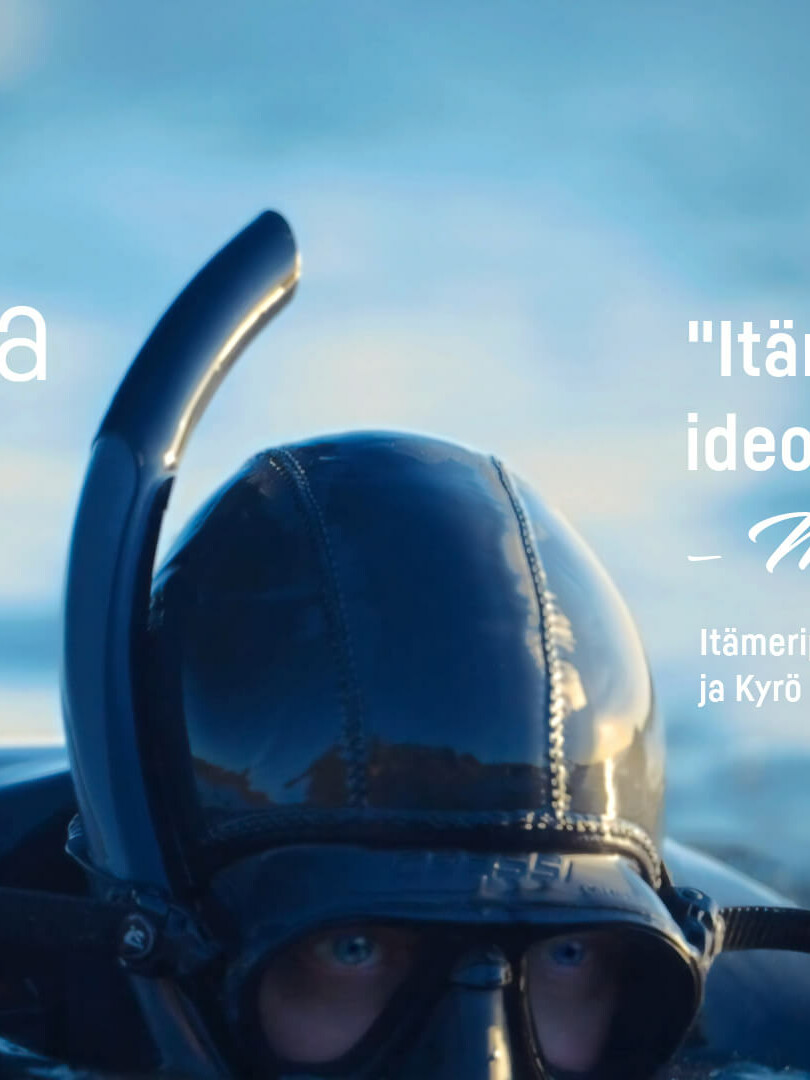 Itämeriprojekti hakukampanja, Mikko Koskinen sukeltaa