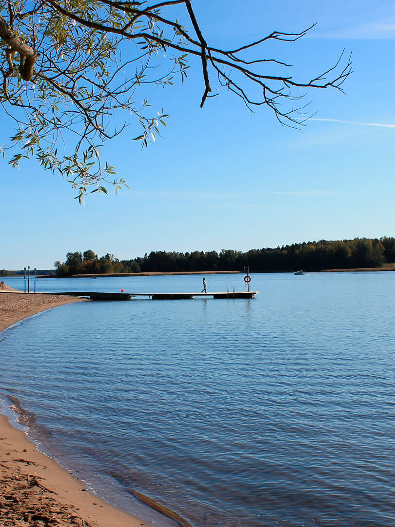 Kesäinen hiekkaranta, Itämeri